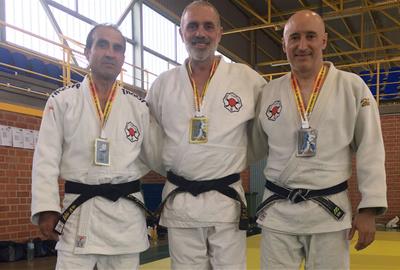 Els judoques de l'Escola de Judo Vilafranca - Vilanova. Eix